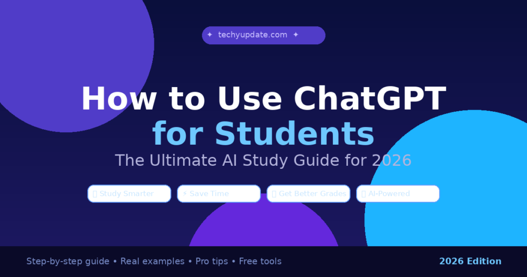 How to Use ChatGPT for Students