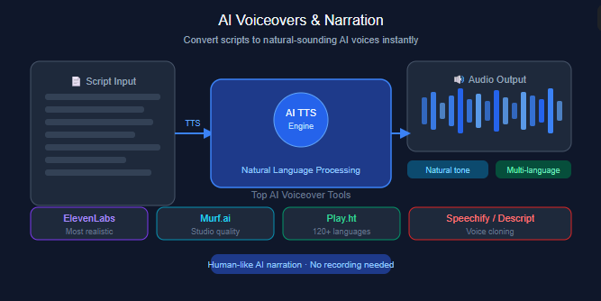 AI Voiceovers and Narration
