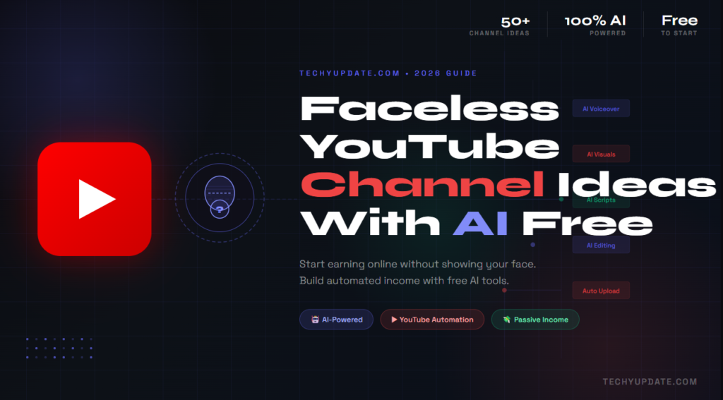 Faceless YouTube Channel Ideas