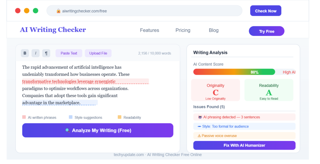 Best AI Content Detectors