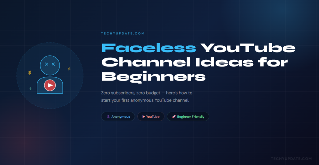 Faceless YouTube Channel Ideas