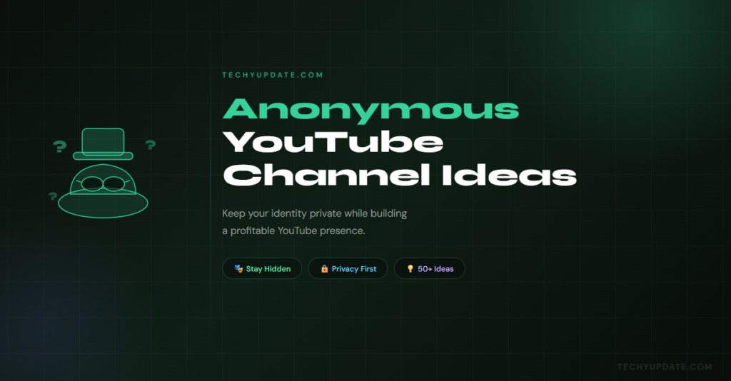 Faceless YouTube Channel Ideas