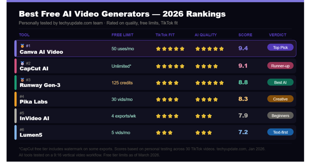 AI Video Generator for TikTok Free