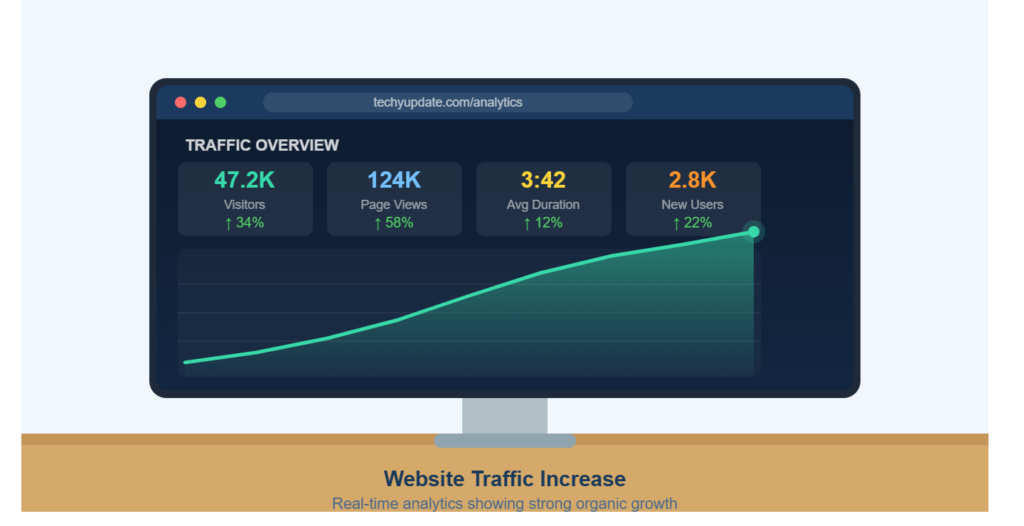 Website Traffic Increase