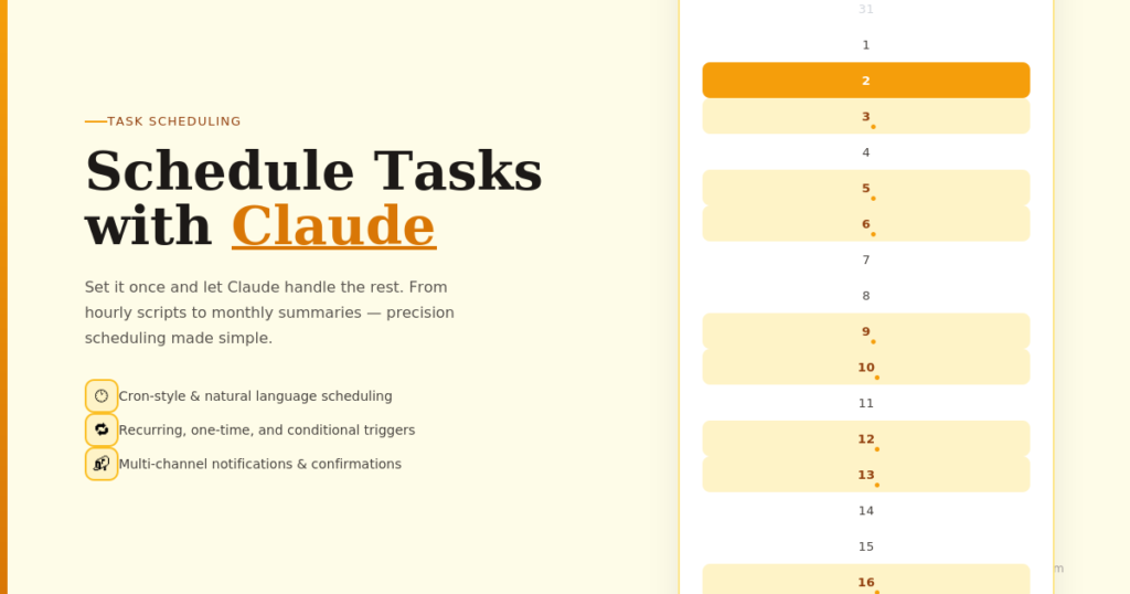 How to Schedule Tasks with Claude