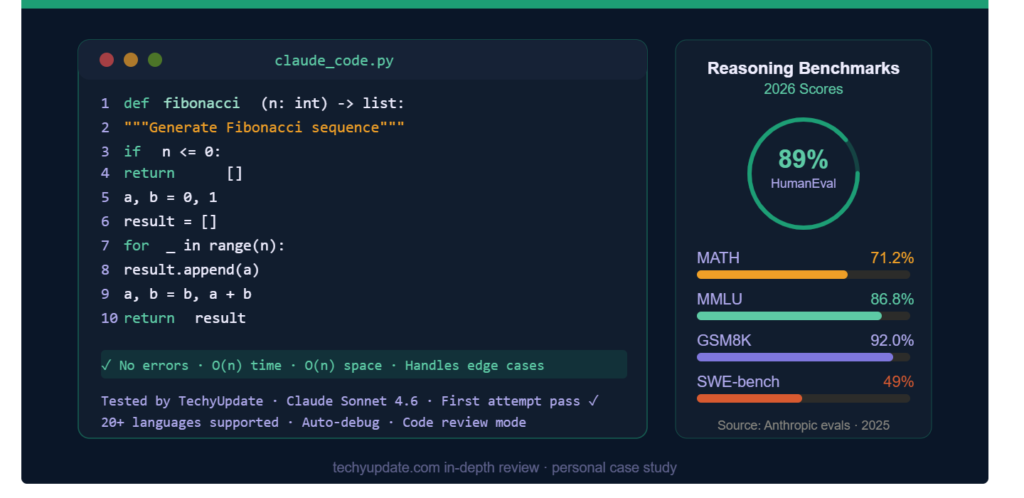 Coding and Reasoning Abilities