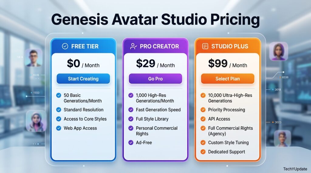 Genesis Avatar Studio