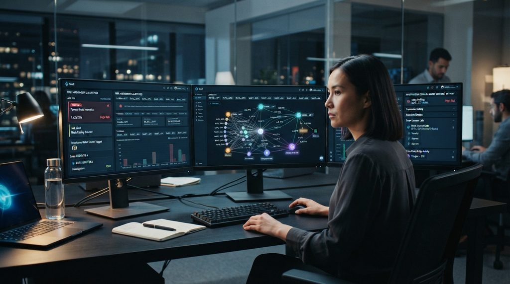 Blockchain security and crypto transaction analysis dashboard.