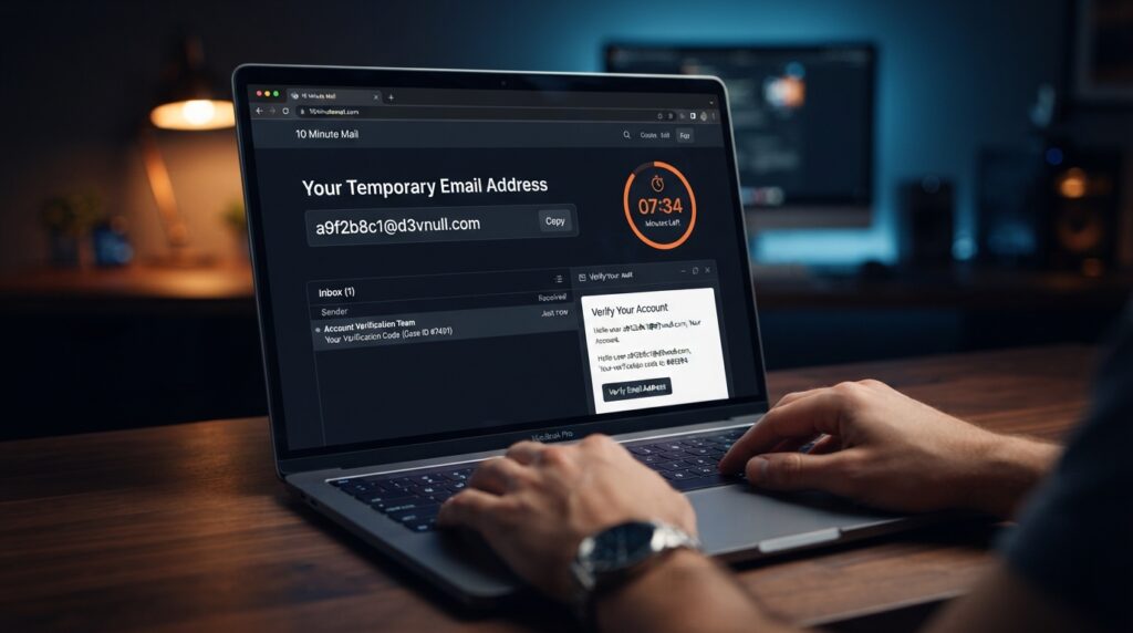 What Is 10MinuteMail? Features, Uses, and Who Should Use It 10MinuteMail temporary email service with disposable inbox and countdown timer