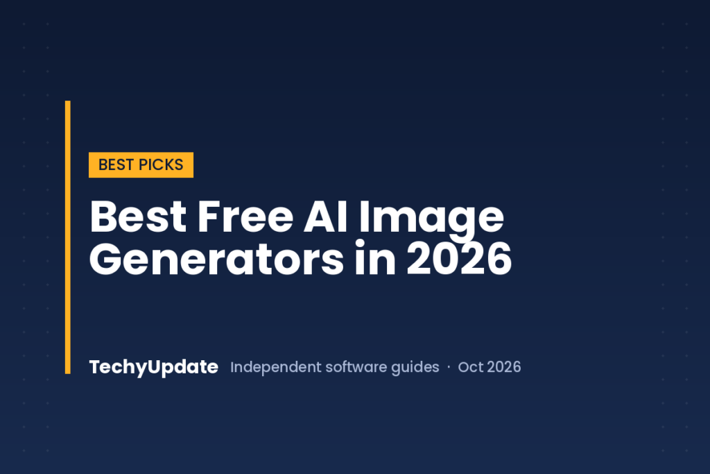 Best Free AI Image Generators in 2026