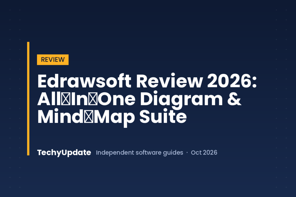 Edrawsoft Review 2026: All‑In‑One Diagram & Mind‑Map Suite